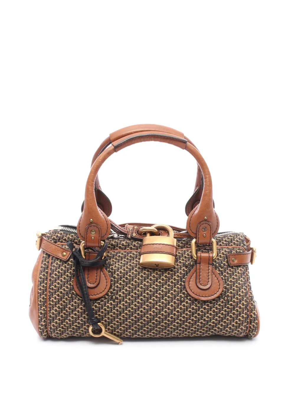 Chloé Pre-Owned 2010-2026 Canvas Paddington handbag - Braun