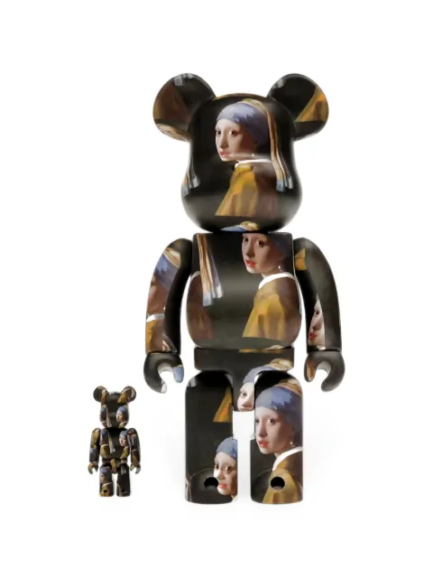 BearBrick Johannes Vermeer Girl with a Pearl Earring BE@RBRICK collectibles