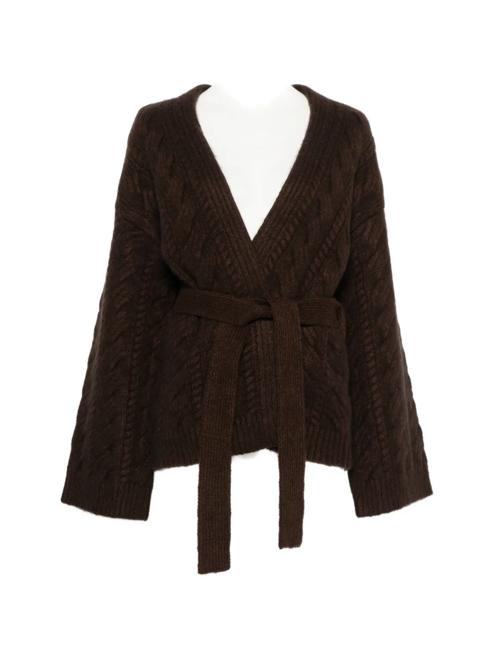 DÔEN Alpine cardigan - Marrone