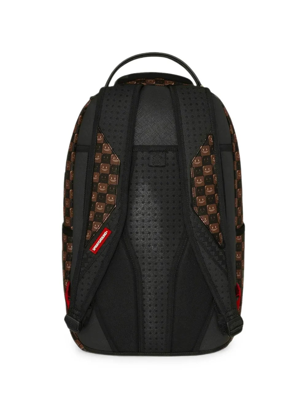 Sprayground Sharks In Paris geruite rugzak Bruin