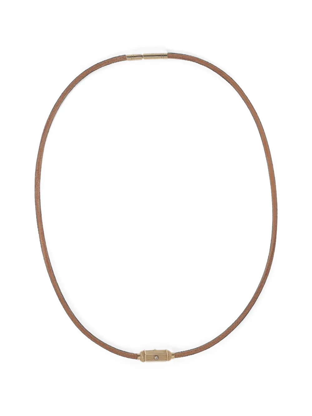 Marie Lichtenberg Micro Lasso diamond necklace - Oro