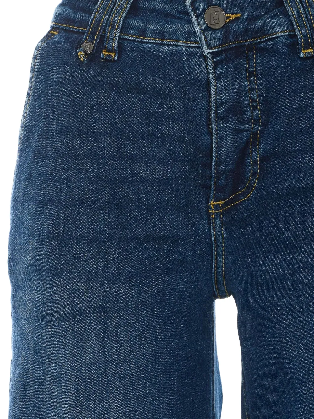LIU JO Jeans met wijde pijpen Blauw