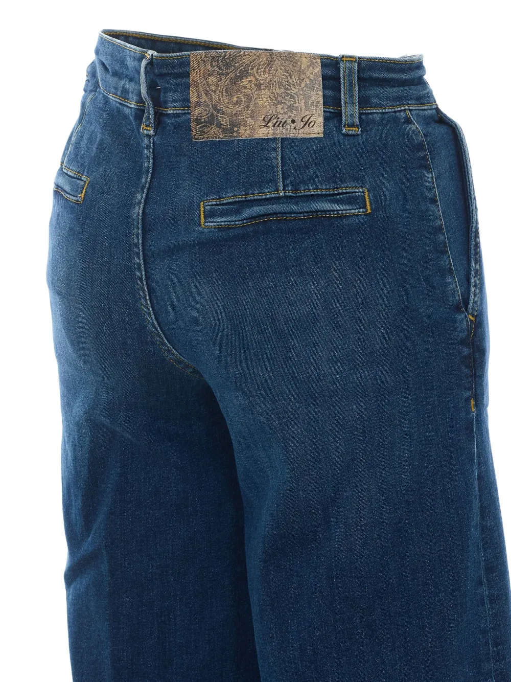 LIU JO Jeans met wijde pijpen Blauw
