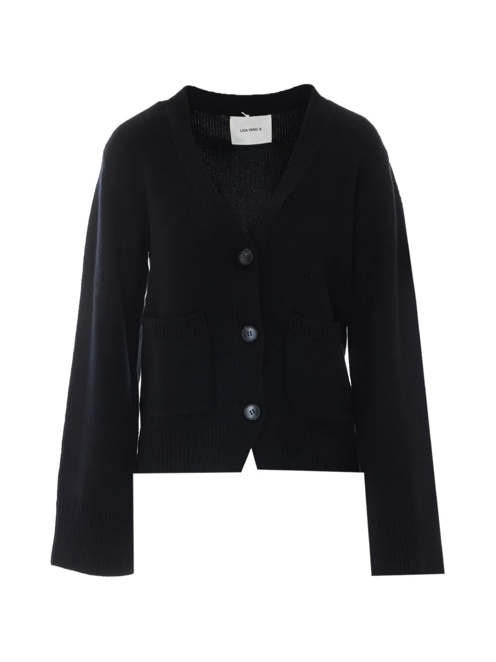 Lisa Yang Danni V-neck cardigan - Schwarz