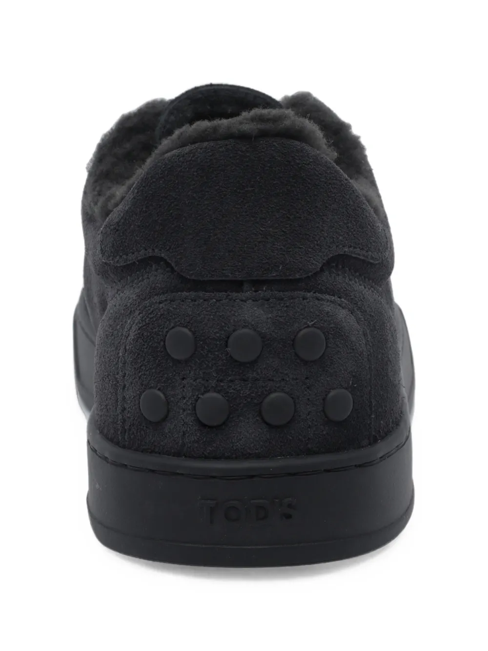 Tod's suede low-top sneakers Zwart