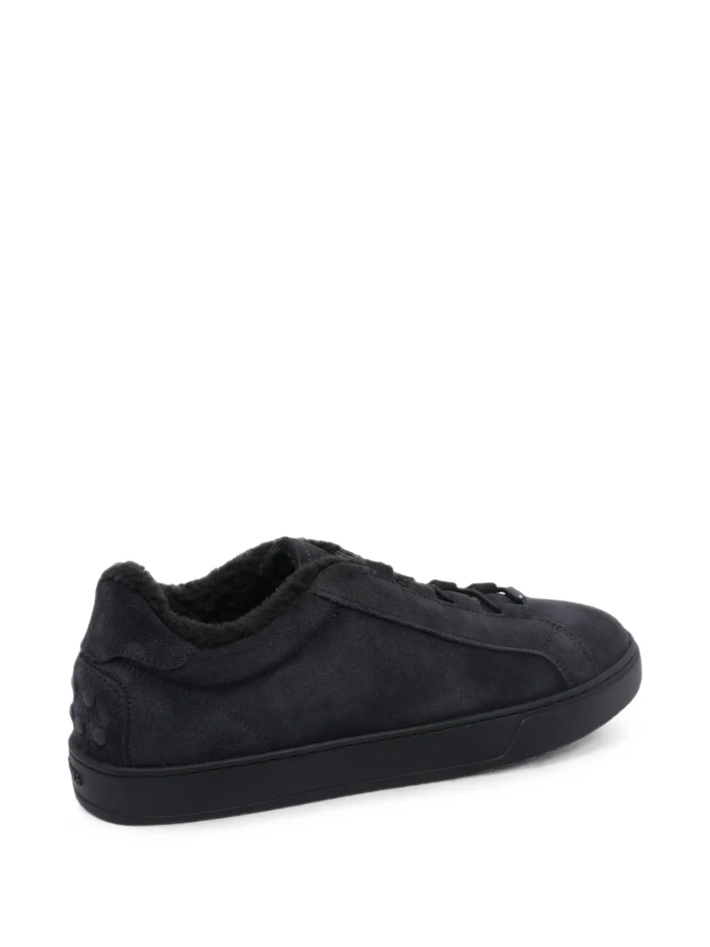 Tod's suede low-top sneakers Zwart