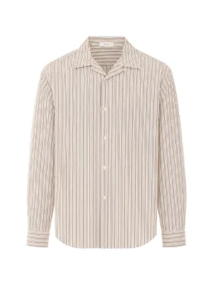The Row Kardiff ストライプ シャツ | ニュートラル | FARFETCH JP