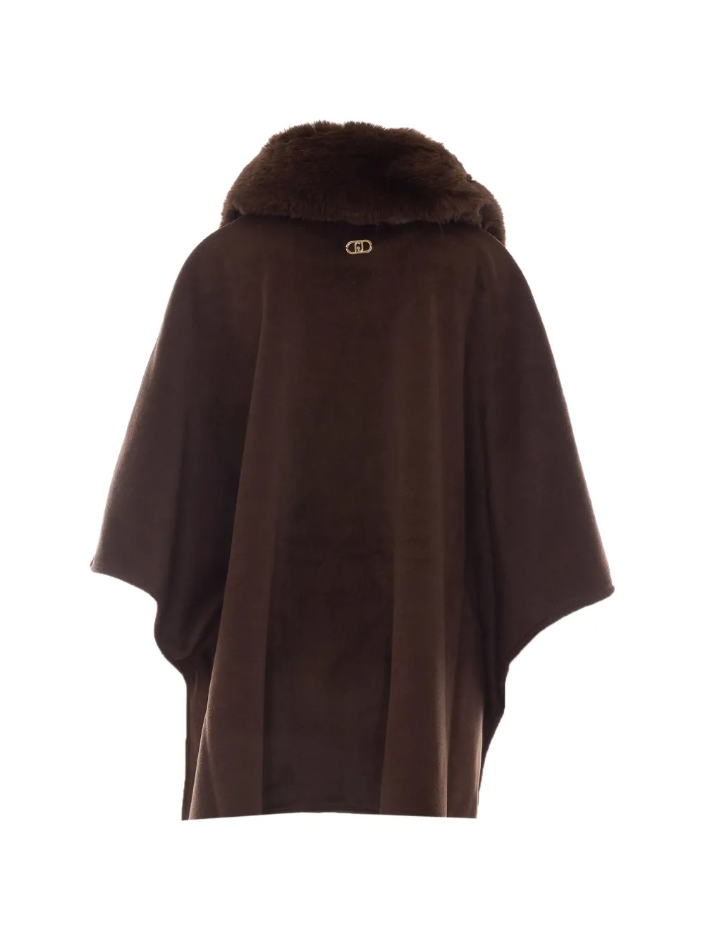 LIU JO Poncho met striksluiting Bruin