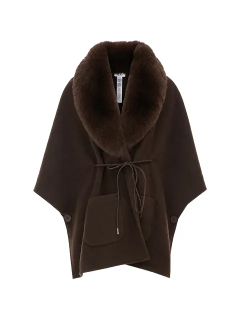 LIU JO tie-fastening poncho