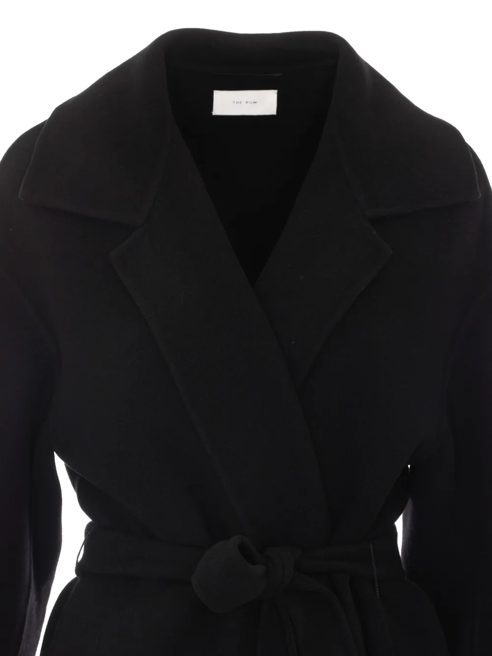 The Row Ciara Coat in Black, view 4