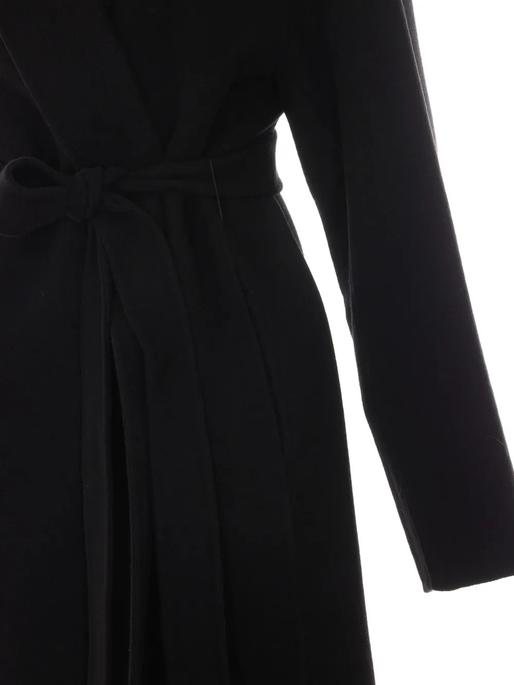 The Row Ciara Coat in Black, view 3