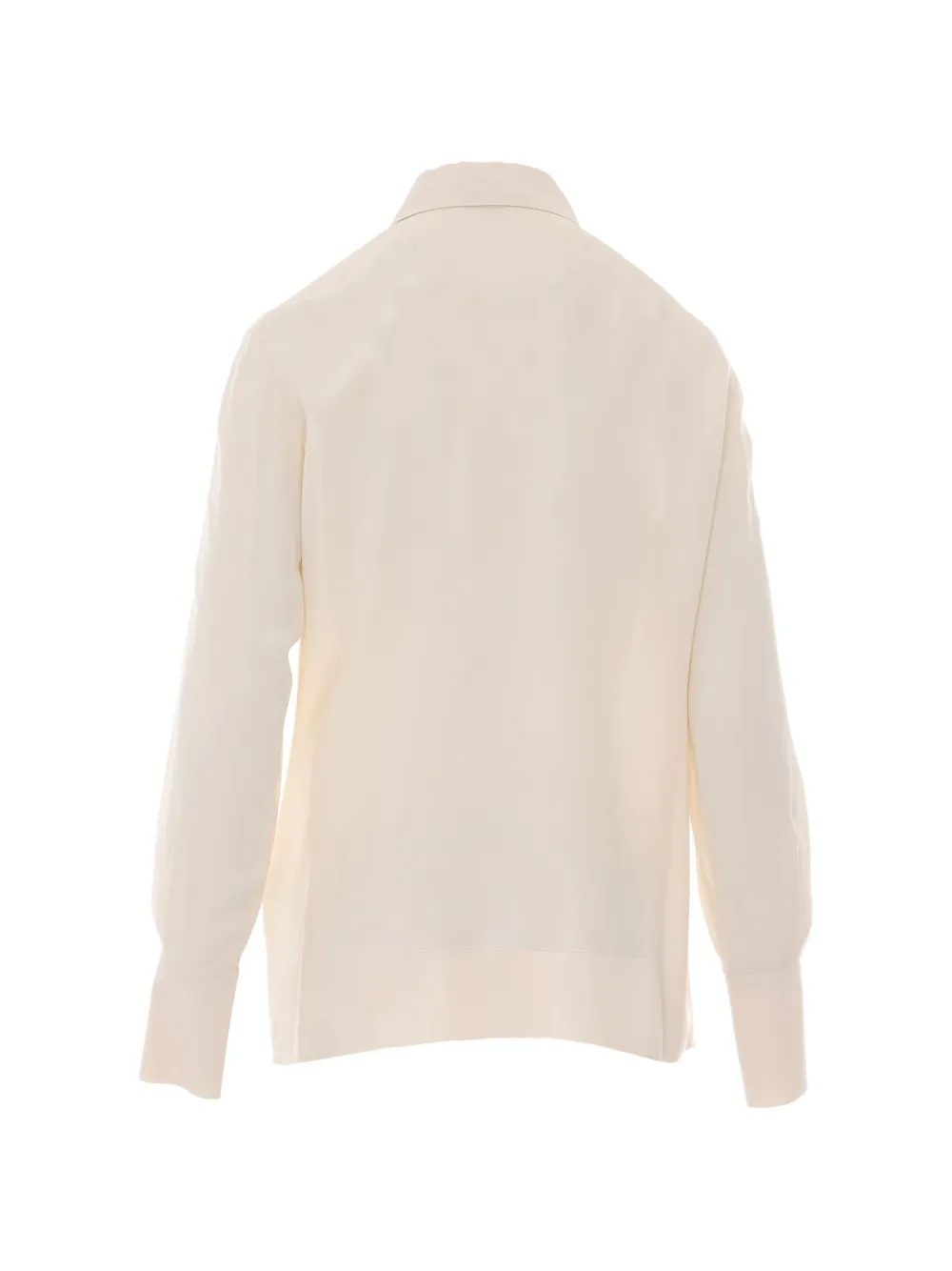 LIU JO Crêpe de chine blouse Beige