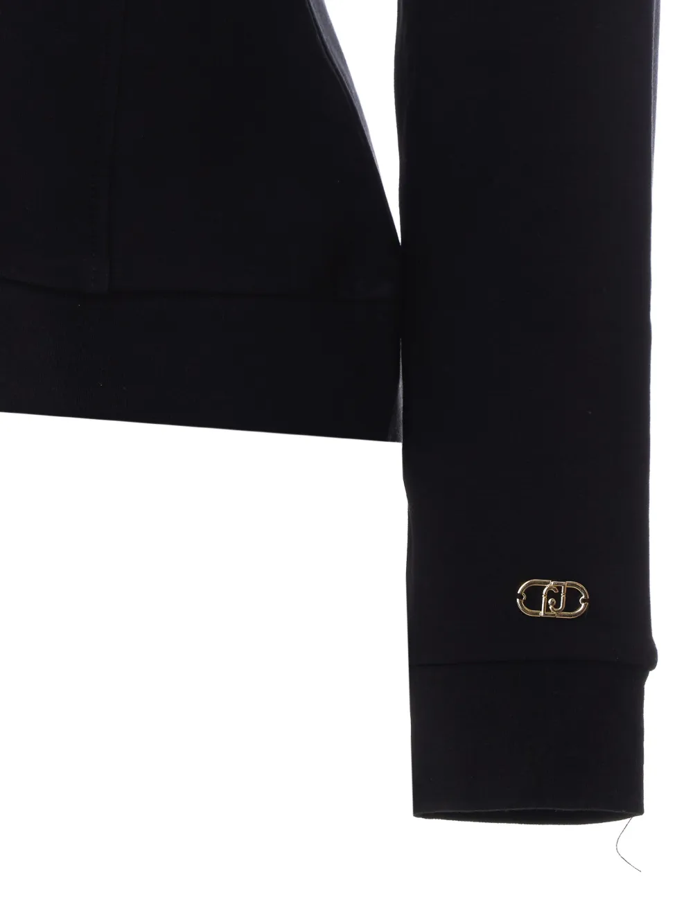 LIU JO Hoodie met pailletten Zwart