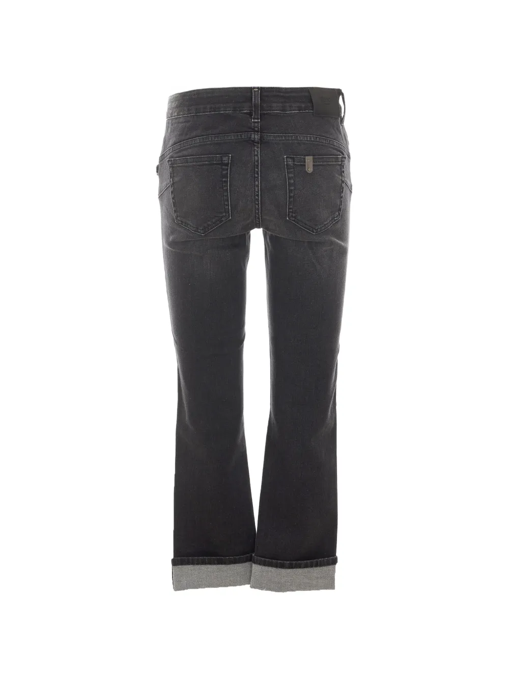 LIU JO Monroe jeans met ketting en logo Zwart