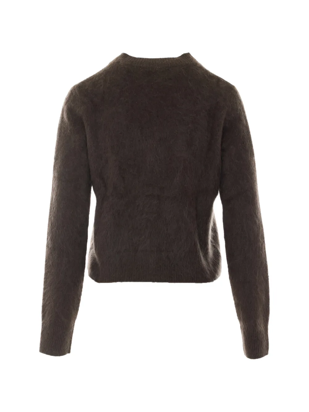 Lisa Yang Azalea brushed cashmere cardigan Bruin