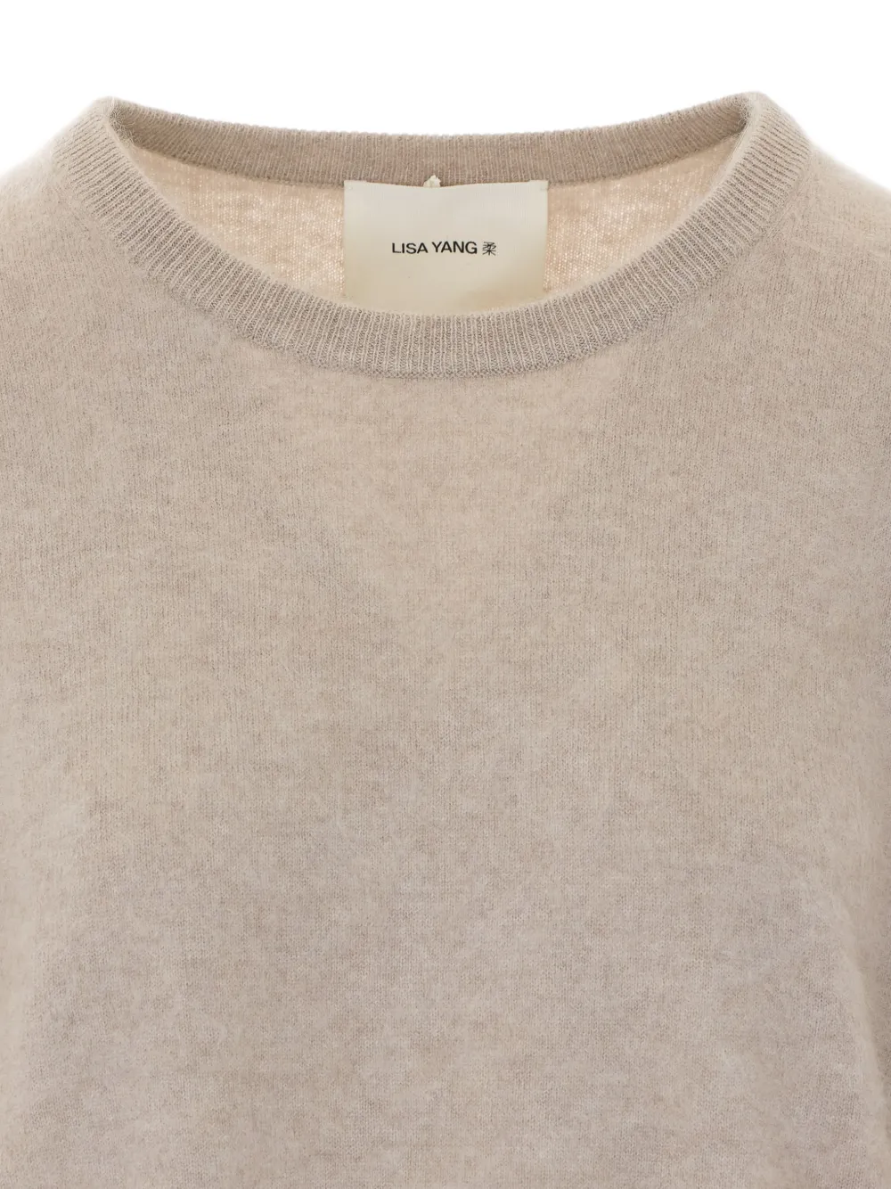 Lisa Yang Maren kasjmier T-shirt Beige