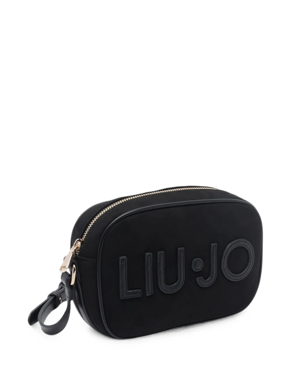 LIU JO Schoudertas met logo-applicatie Zwart