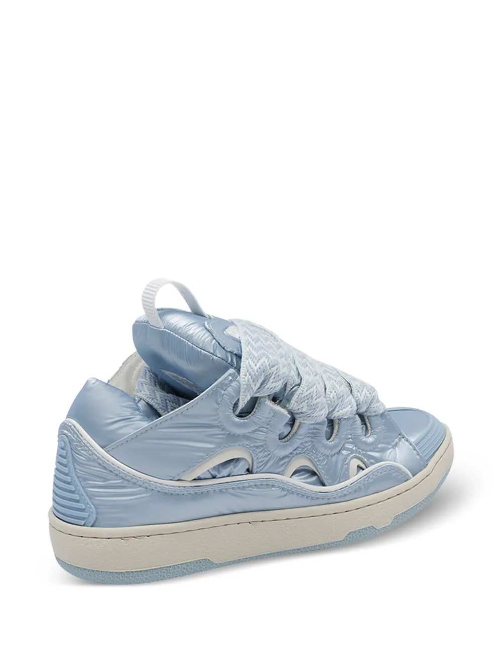 Lanvin Curb lace-up sneakers Blauw