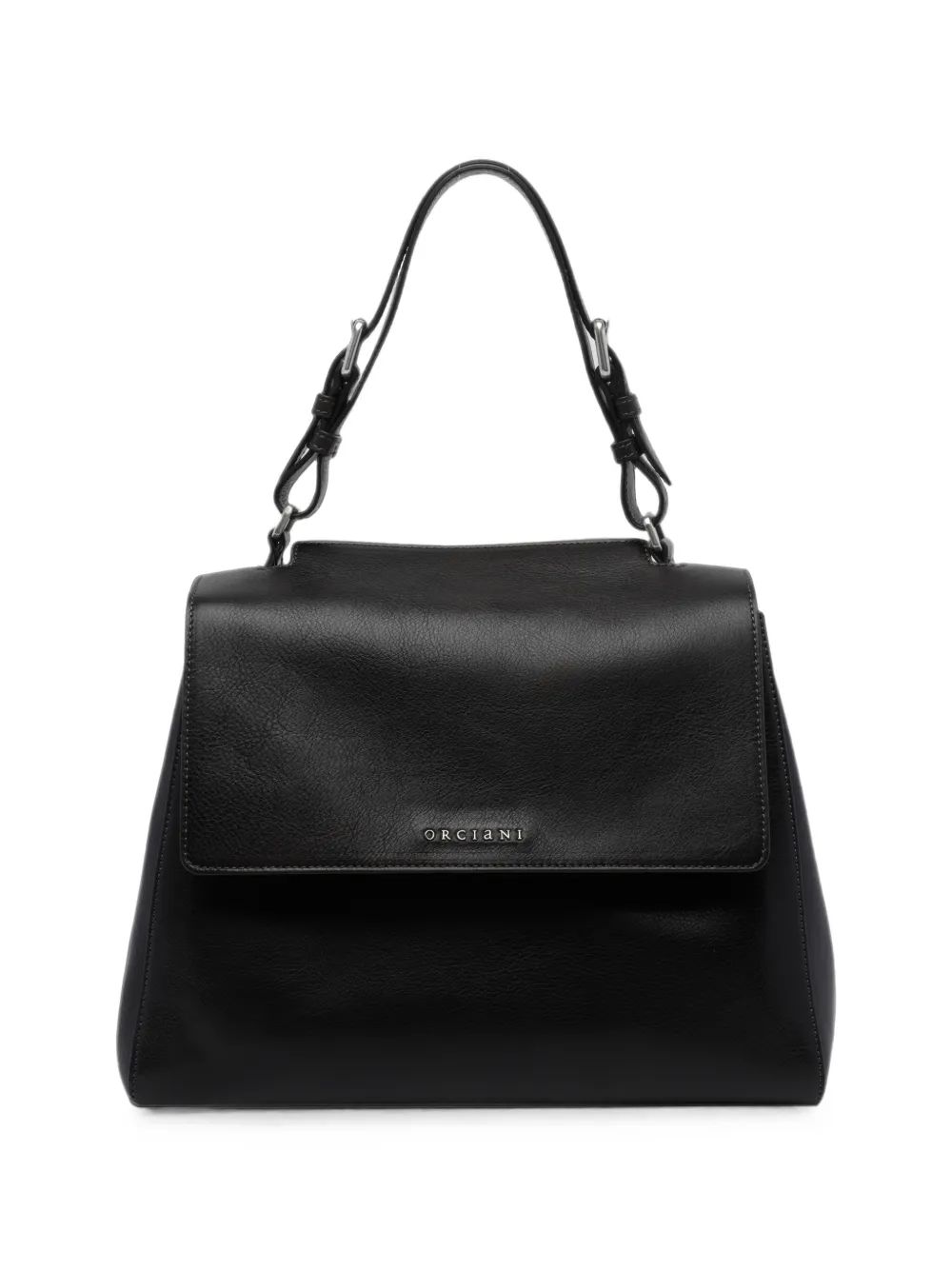 Orciani Sveva leather shoulder bag - Braun