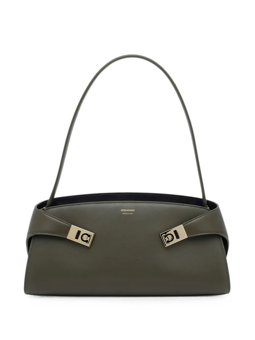 Ferragamo Hug East-west Shoulder Bag In Blue
