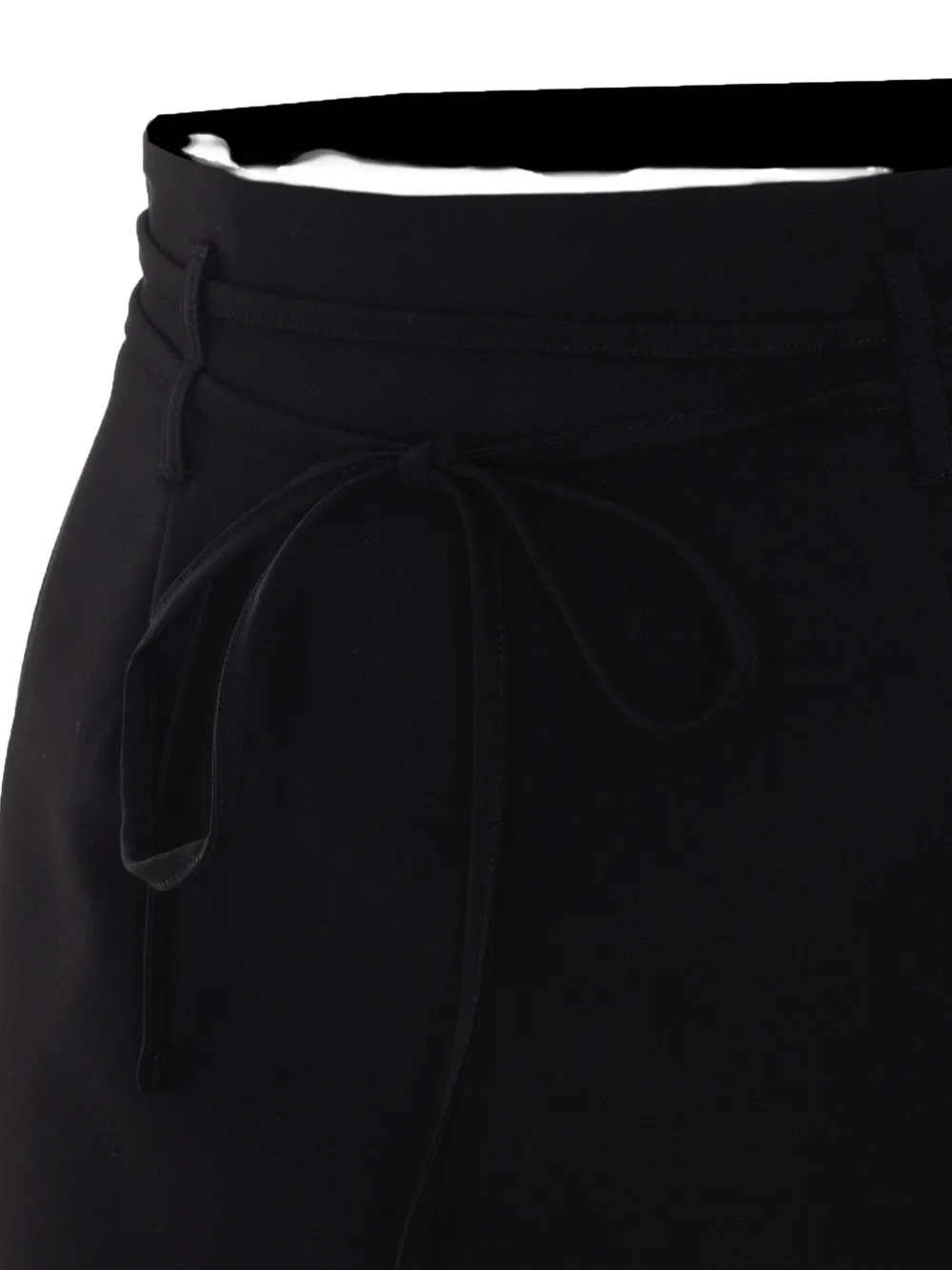 TWINSET Mini-rok met trekkoordtaille Zwart
