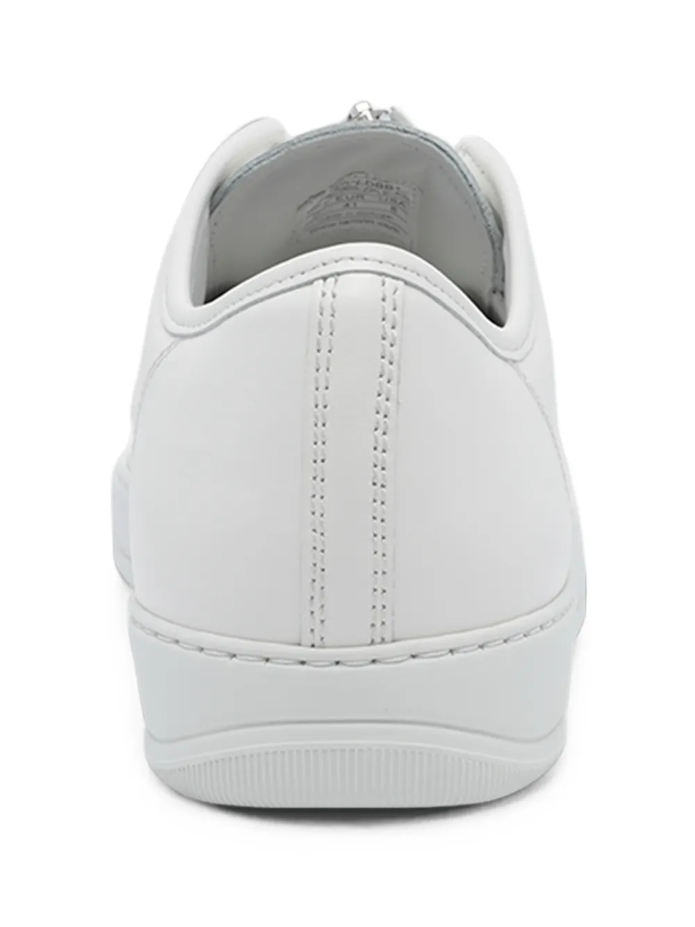 Lanvin DBB1 zip sneakers in leather Wit