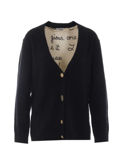 LIU JO pure wool cardigan