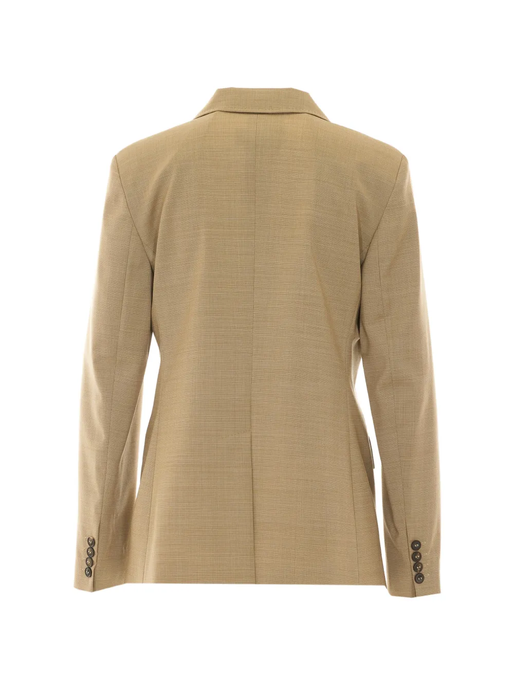 Max Mara Blazer met dubbele rij knopen Beige