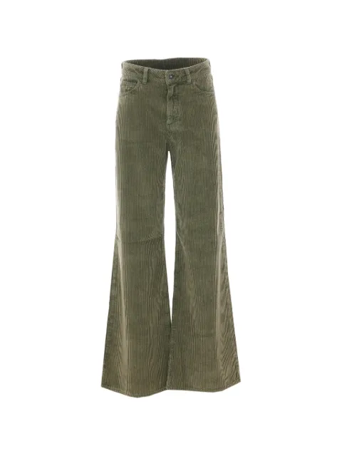 TRUE AVENUE Clara flared corduroy trousers