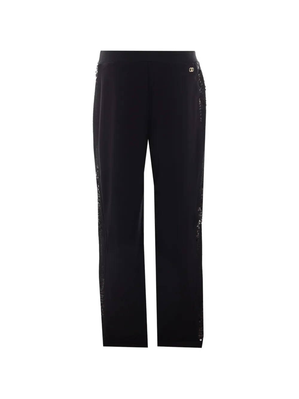 LIU JO Joggingbroek met pailletten Zwart
