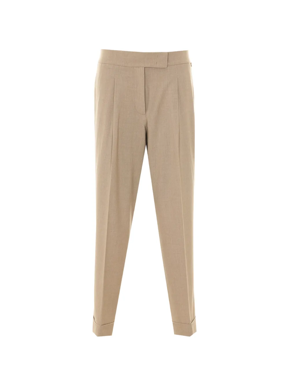 LIU JO loose-fit cuffed trousers - Toni neutri