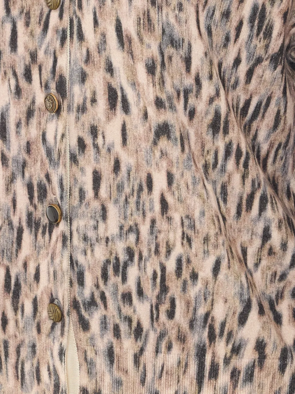 LIU JO Vest met grafische print Beige
