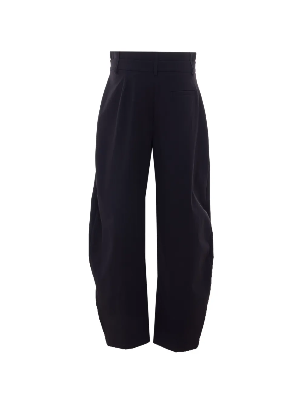 PINKO High-waist broek met dubbele knoop Zwart