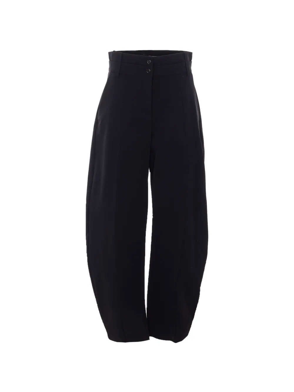 PINKO high-waisted double-button trousers - Nero