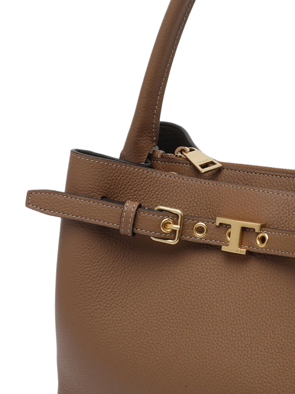 Tod's T Signature leren mini-handtas Bruin