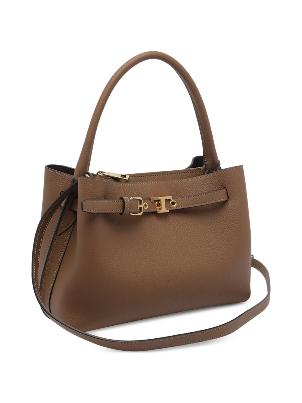 Tod's T Signature leren mini-handtas Bruin