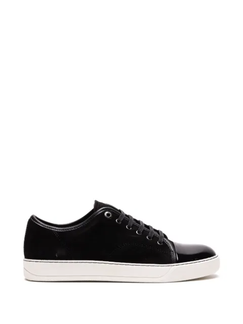 Lanvin DBB1 sneakers in patent leather and suede