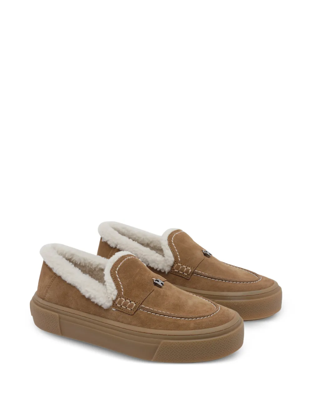 Hogan shearling-trim loafers Bruin