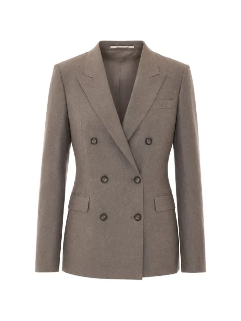 Tagliatore double-breasted peak-lapel blazer