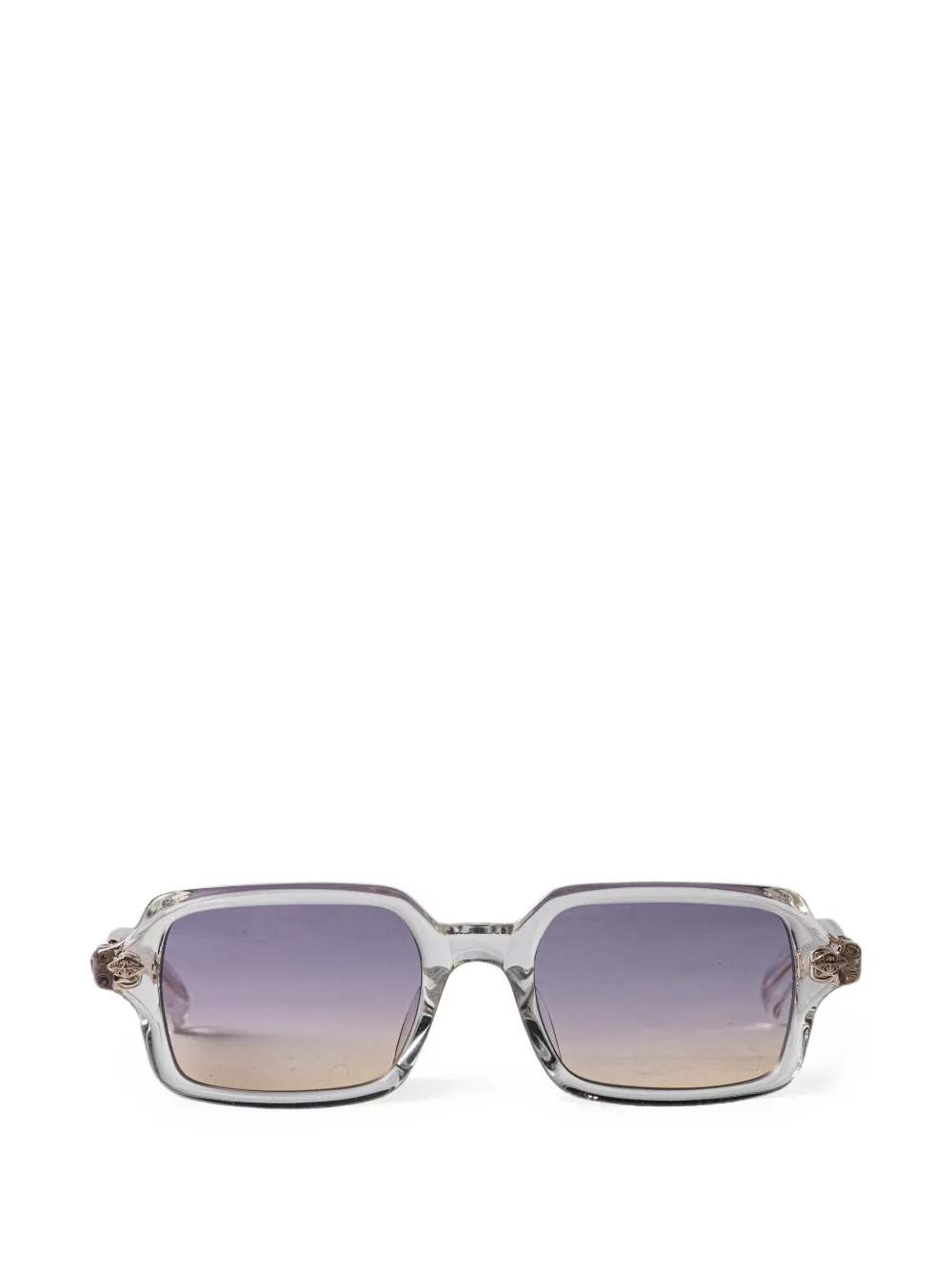 Chrome Hearts Dove Glasses squared-frame sunglasses - Bianco