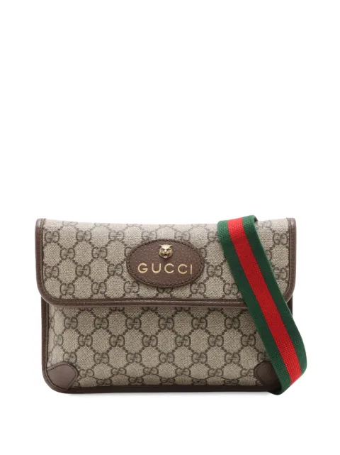 Gucci Pre-Owned cangurera Neo Vintage de lona GG Supreme 2016-2026