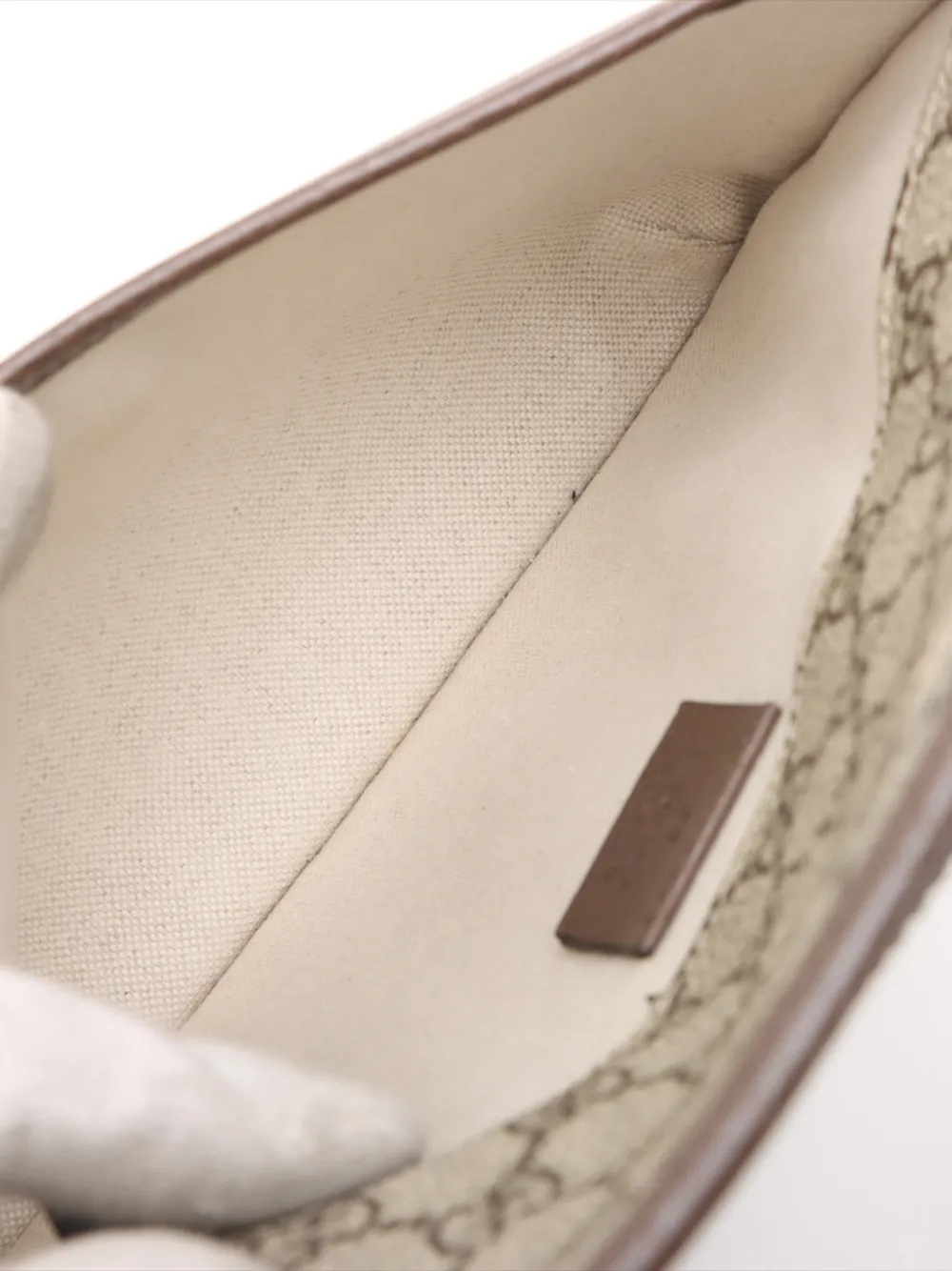 Gucci Pre-Owned 2016-2026 GG Supreme Web Neo Vintage heuptas Beige