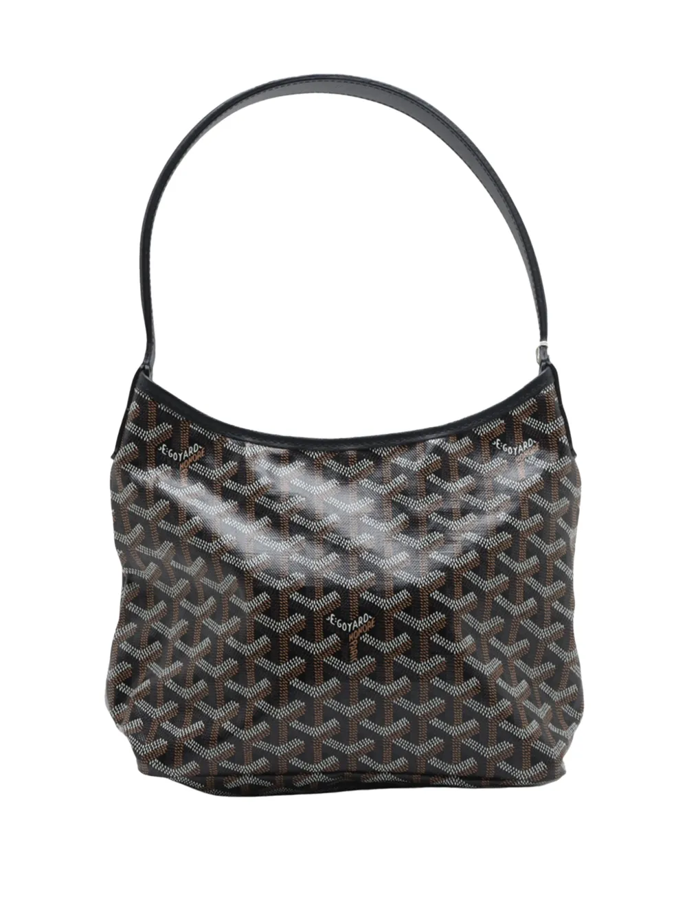 Goyard Pre-Owned 2010-2026 Goyardine Boheme Hobo shoulder bag - Schwarz