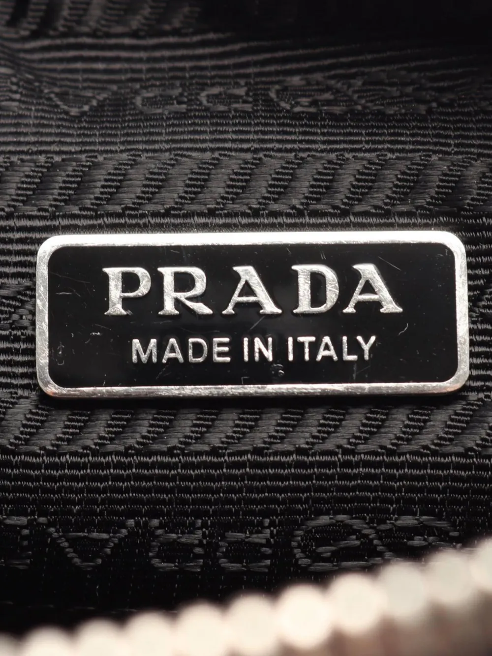 Prada Pre-Owned 2000-2013 Grace Lux Triangle crossbodytas Zwart