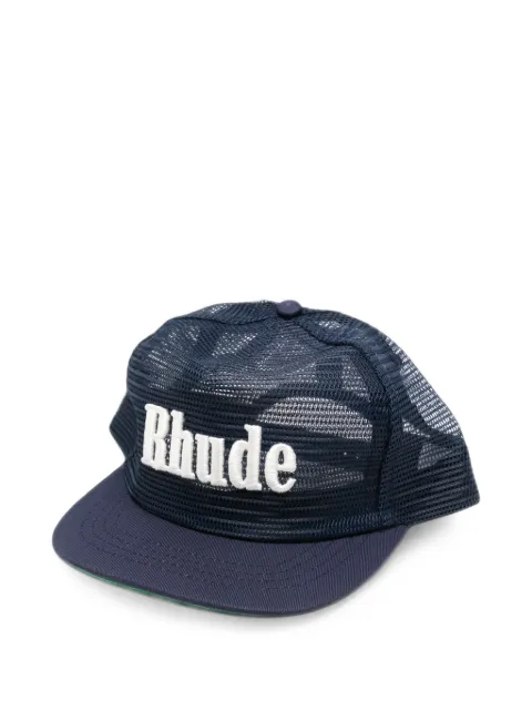 RHUDE logo-embroidered mesh baseball cap
