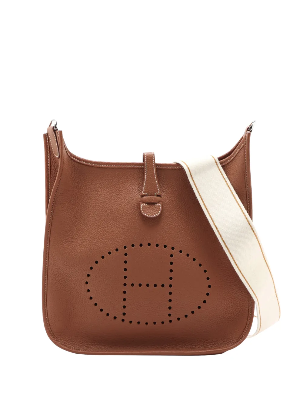 Hermès Pre-Owned 2020 Clemence Evelyne III Umhängetasche 29cm - Gold