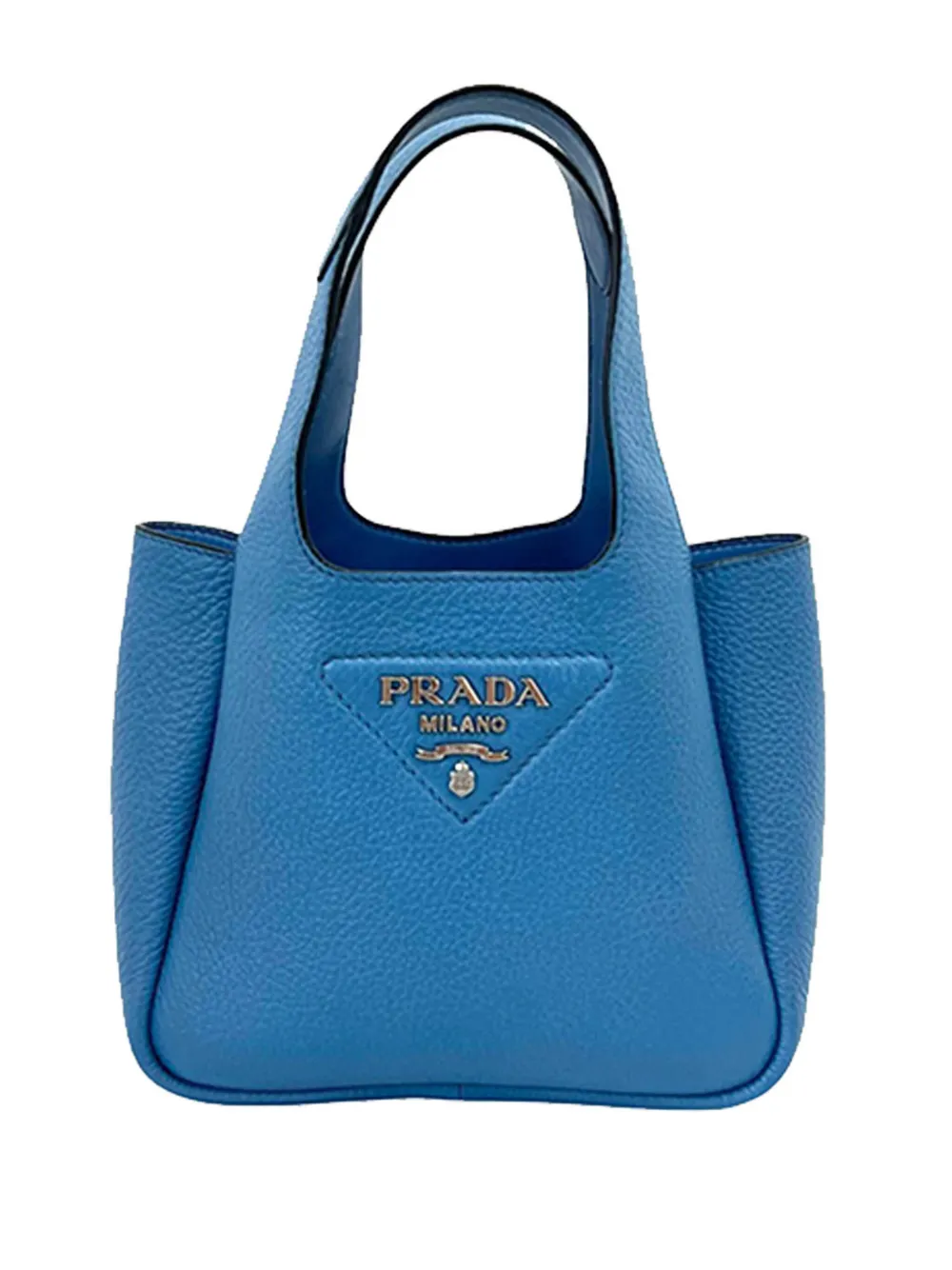 Prada Pre-Owned 2010-2026 Vitello Daino handbag - Blu