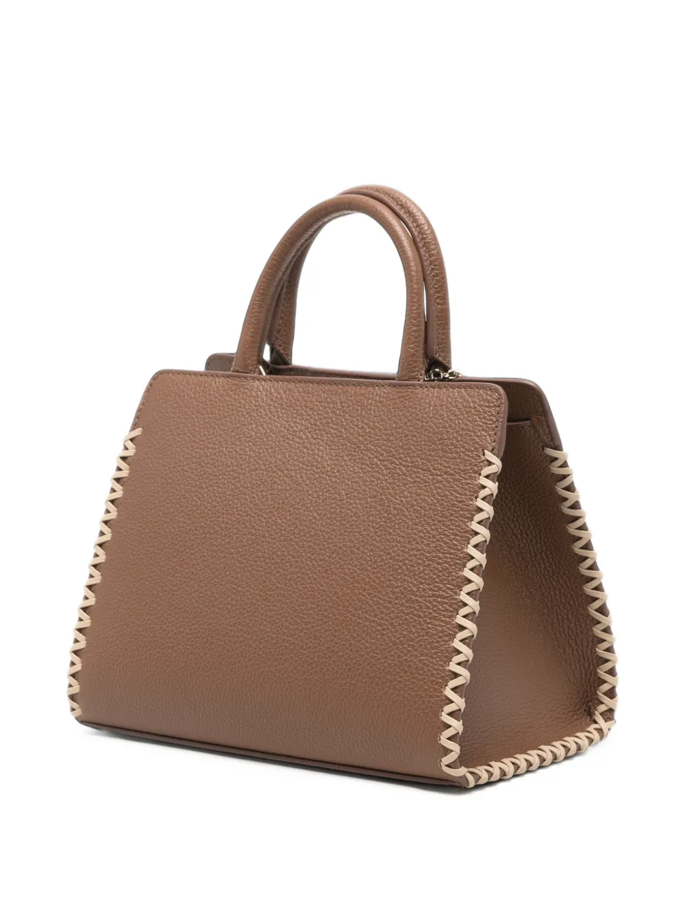 AIGNER S Cybill shopper met stikselafwerking Bruin