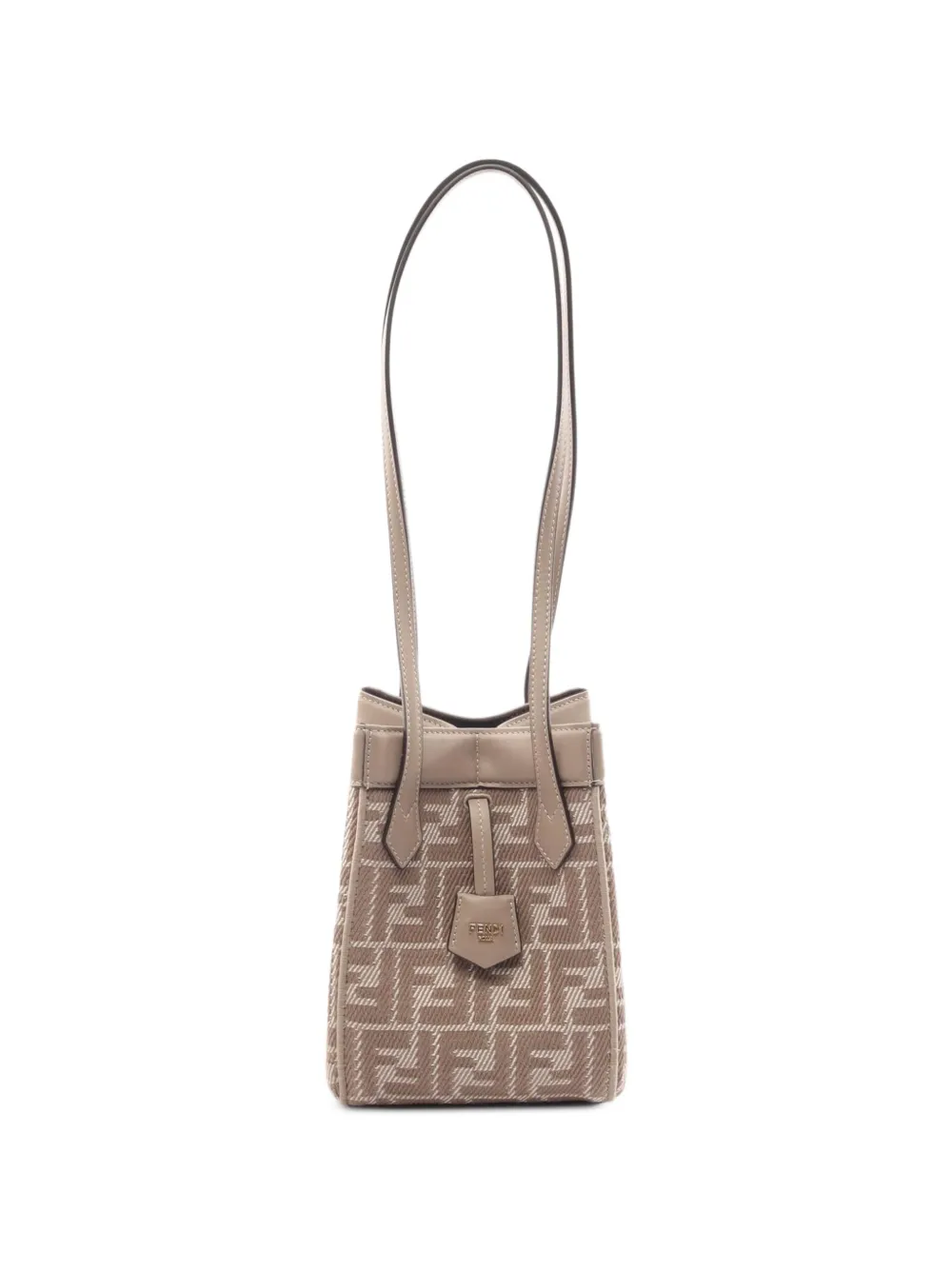 Fendi Pre-Owned Borsa a spalla Origami mini anni 2020 - Toni neutri