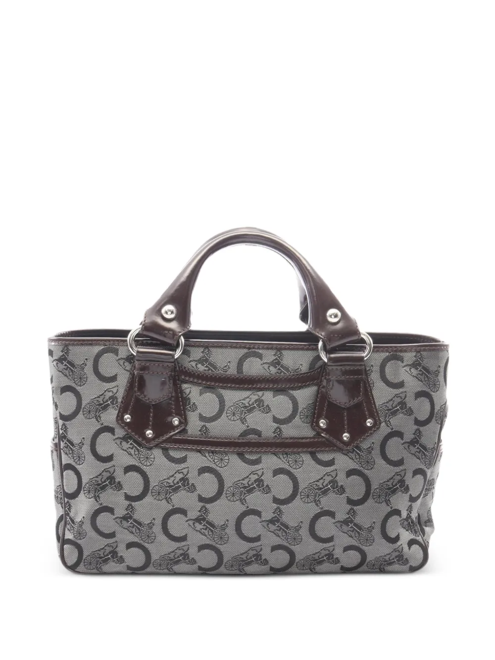 Celine Pre-Owned 2010s Boogie monogram tote bag - Grigio